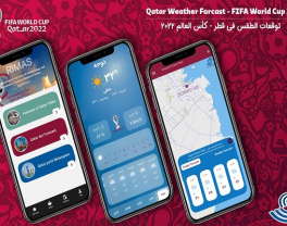 برنامه موبایلی وضع هوای جام جهانی قطر ۲۰۲۲