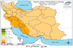 تحلیل پیش بینی هفتگی بارش کشور بر مبنای نقشه های احتمالاتی از ۱۳ آذر ماه تا ۲۴ دی ماه سال ۱۴۰۲