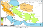 تحلیل پیش بینی هفتگی بارش کشور بر مبنای نقشه های احتمالاتی از ۳۰ بهمن ماه تا ۱۲ فروردین ماه سال ۱۴۰۳