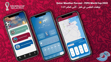 راه‌اندازی نرم افزار کاربردی موبایلی پیش‌بینی وضع هوا ویژه بازی های جام جهانی فوتبال ۲۰۲۲ قطر